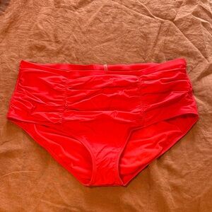 Raisins Vibrant Red Bikini Bottom